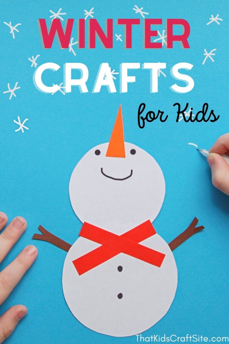 Fun and Easy Winter Crafts for Kids - That Kids' Craft Site