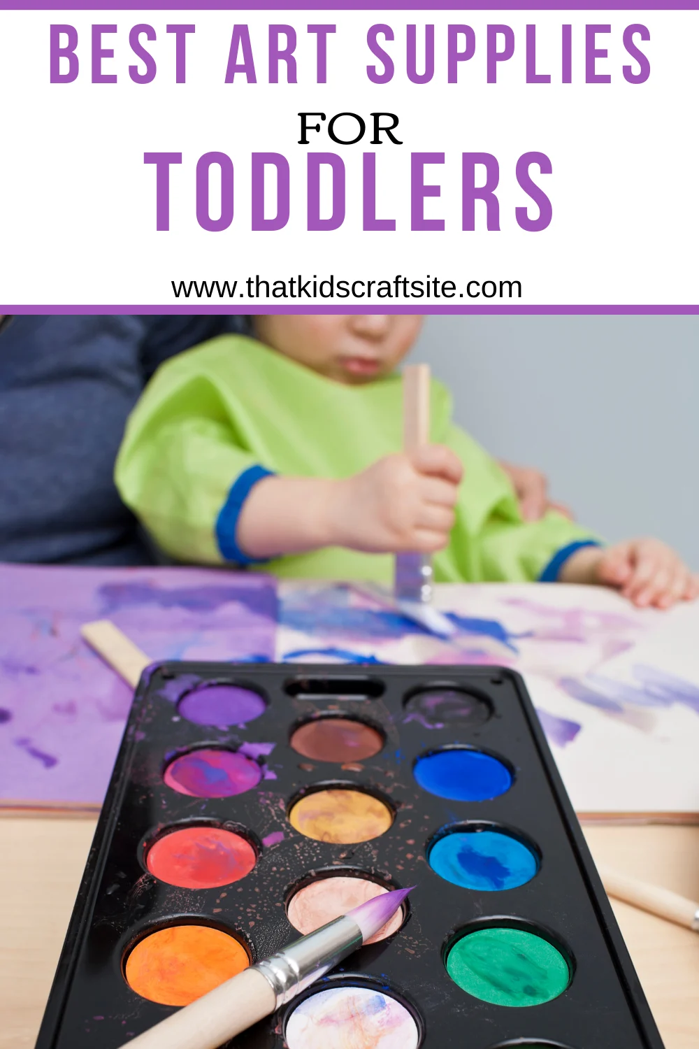 The Best Art Supplies for Toddlers