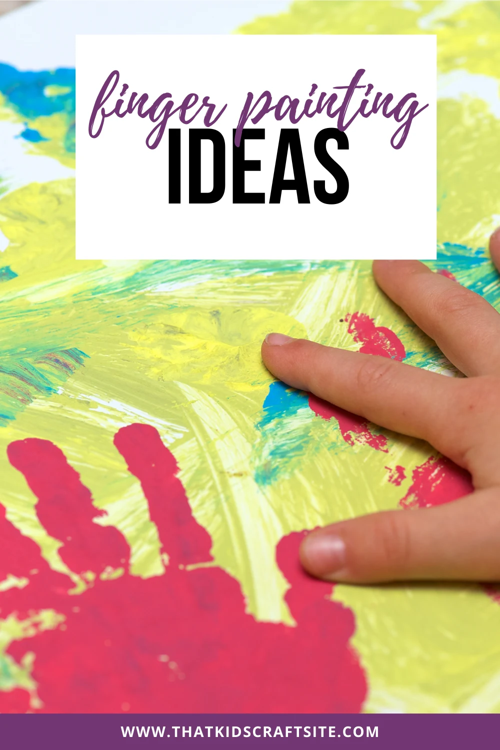 Finger Painting Ideas for Toddlers & Preschoolers - That Kids' Craft Site