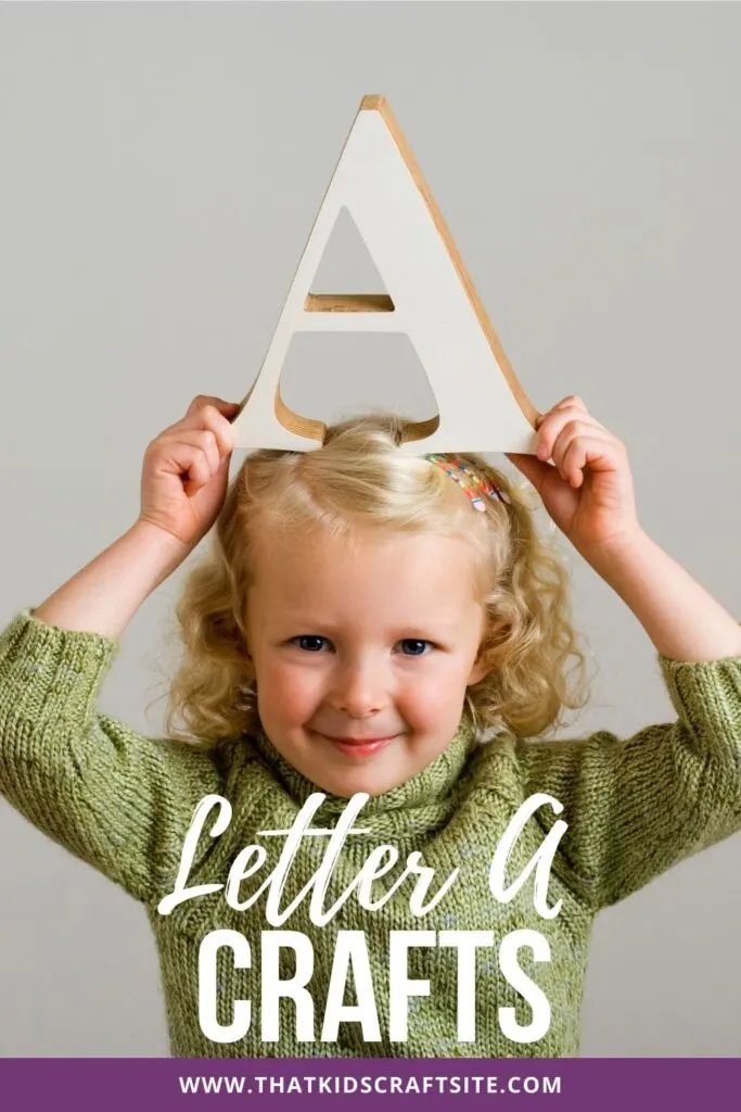 Letter A Crafts for Kids - ThatKidsCraftSite