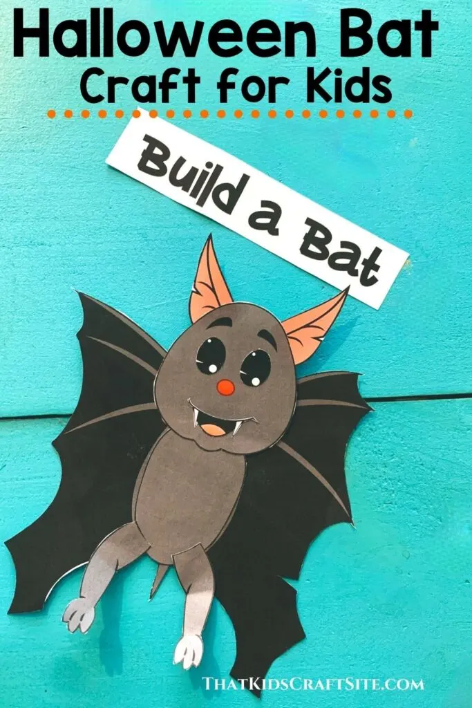 Build a Bat- Halloween Bat Craft