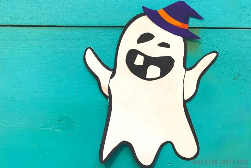 Build a Ghost Ghost Halloween Craft
