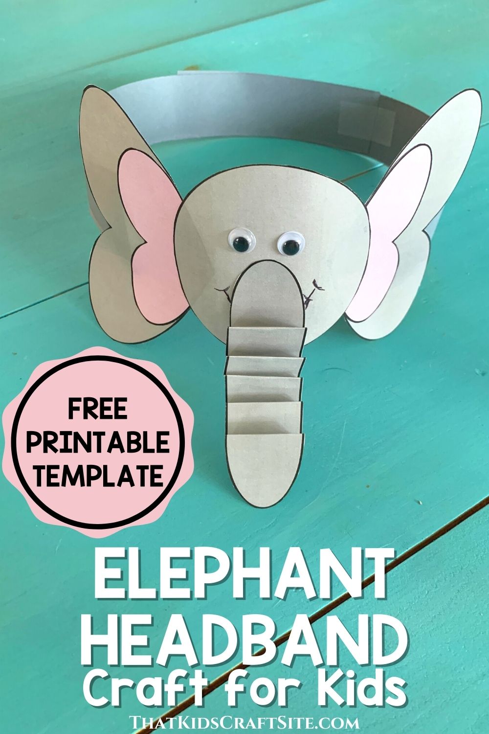 Elephant Craft: Elephant Headband - That Kids' Craft Site