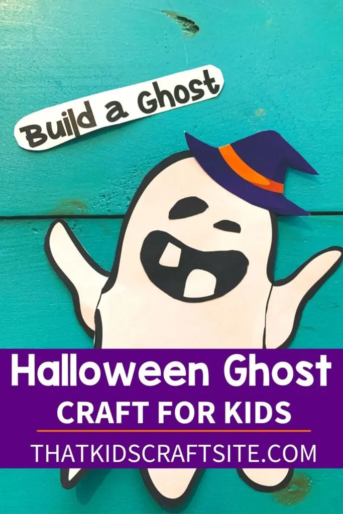 Build a Ghost - Halloween Ghost Craft for Kids