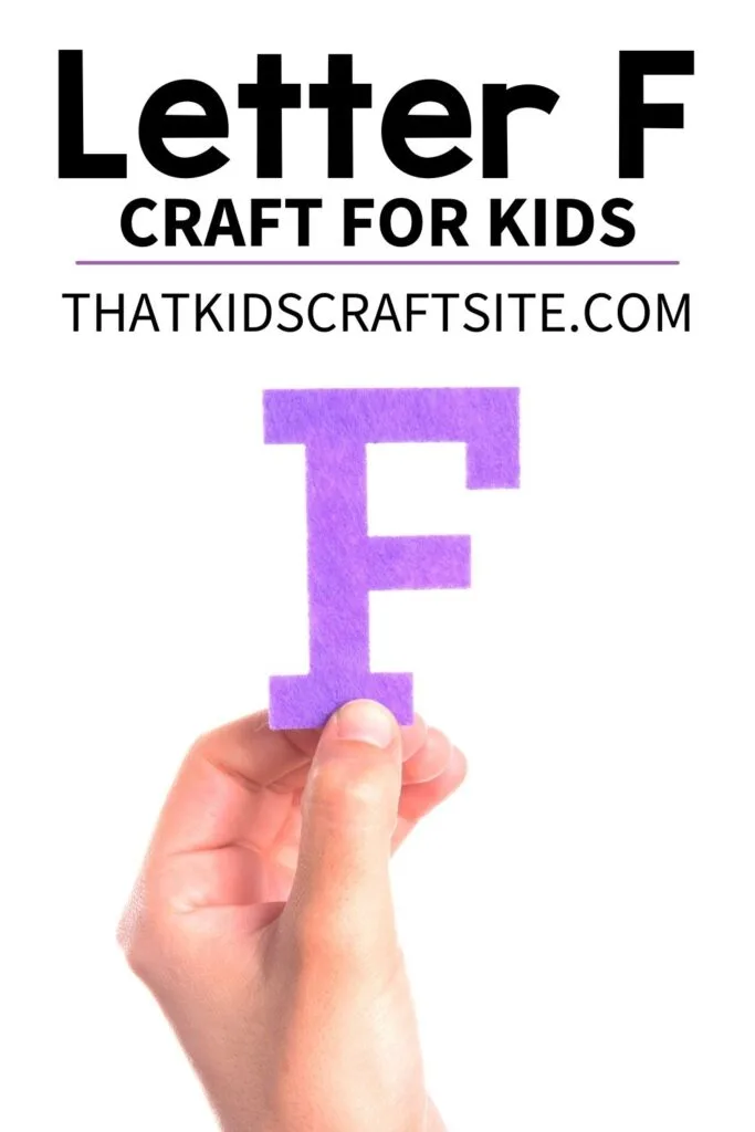 Letter F Crafts