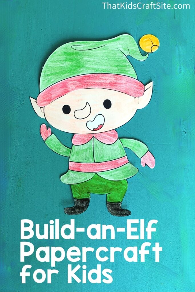 Build an Elf Papercraft for Kids
