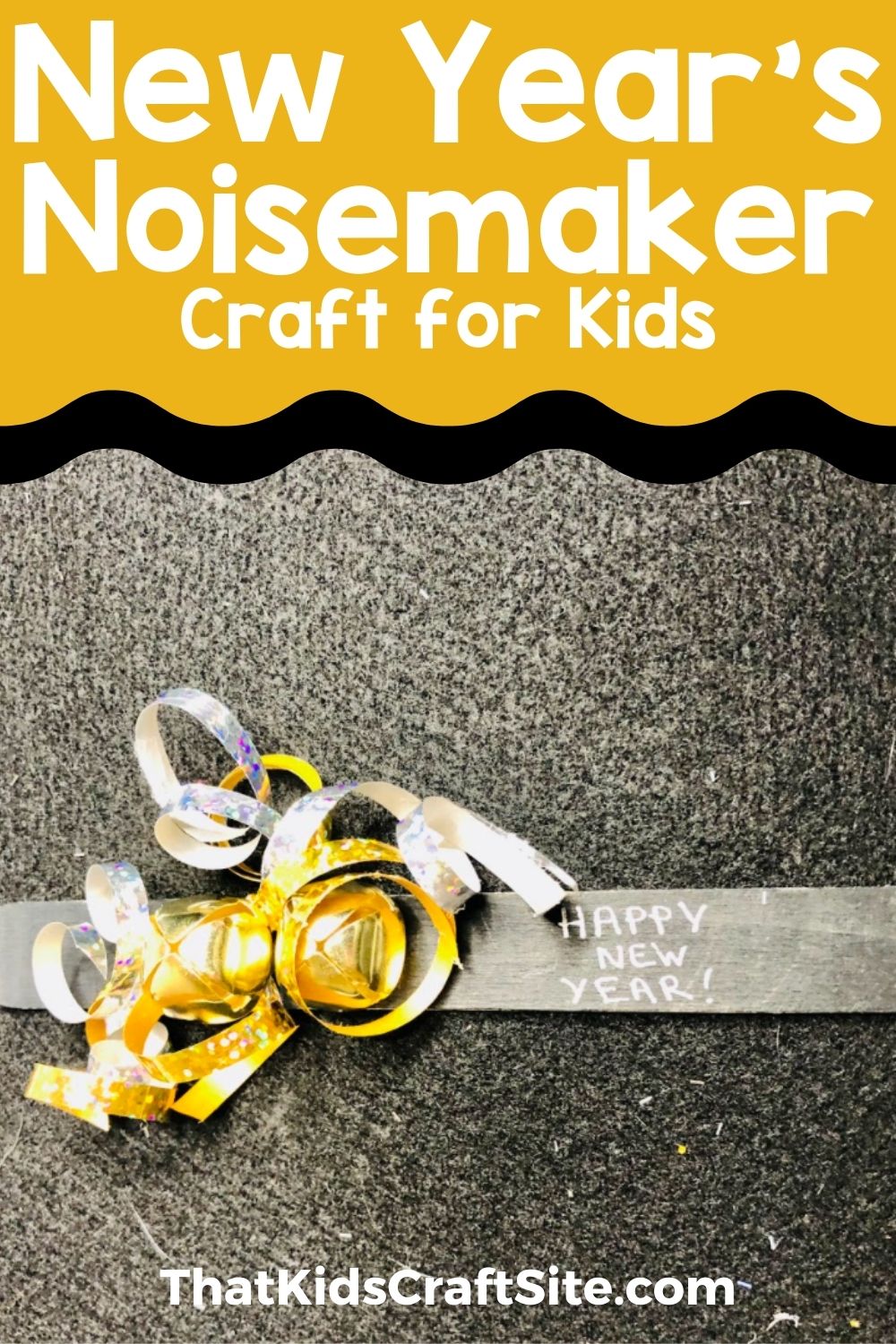 New Year's Noisemaker Craft for Kids That Kids' Craft Site
