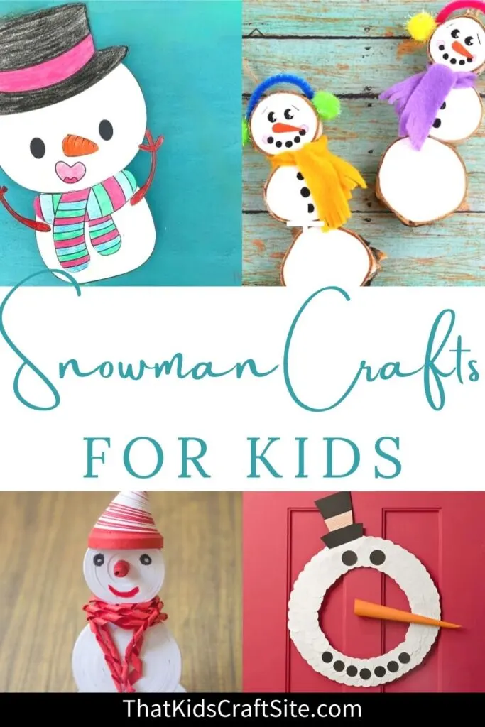 Snowman Crafts for Kids