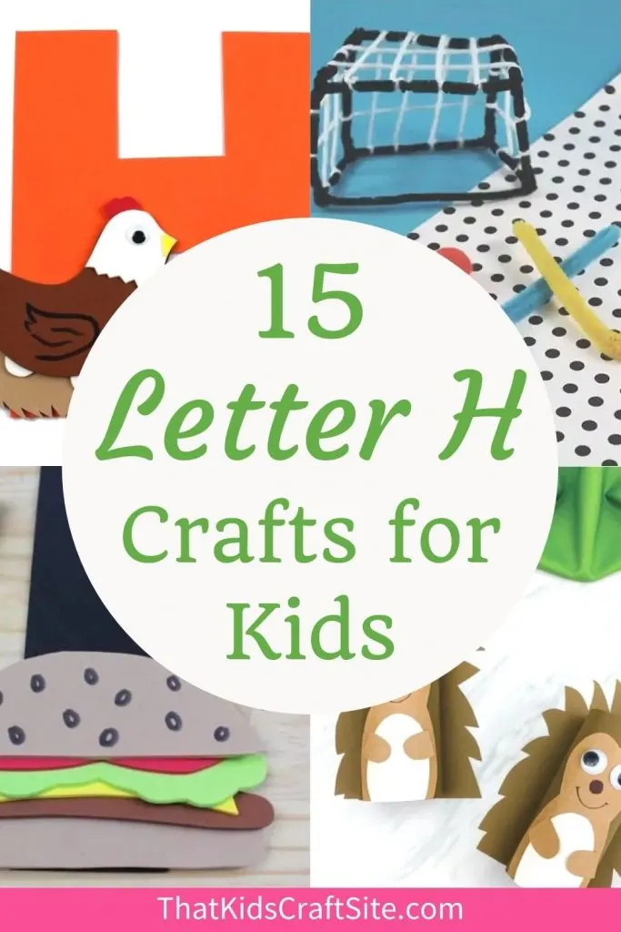 15 Letter H Crafts for Kids