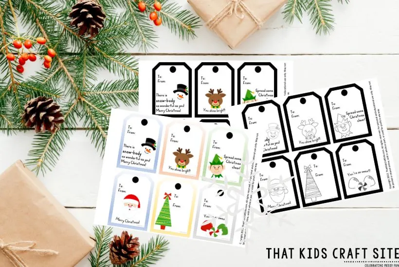 Christmas and Holiday Gift Tags Printable Editable Labels Ornament   Editable gift tags, Editable christmas gift tags, Gift tags printable