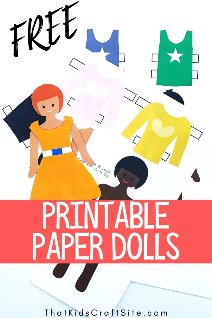 Cute Pink Clothes for Paper Dolls Printable DIY Activities for