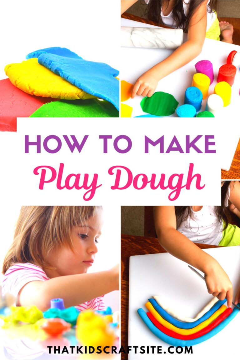 How to Make Play Dough That Kids' Craft Site