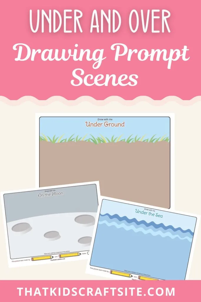Under and Over Drawing Prompt Scenes