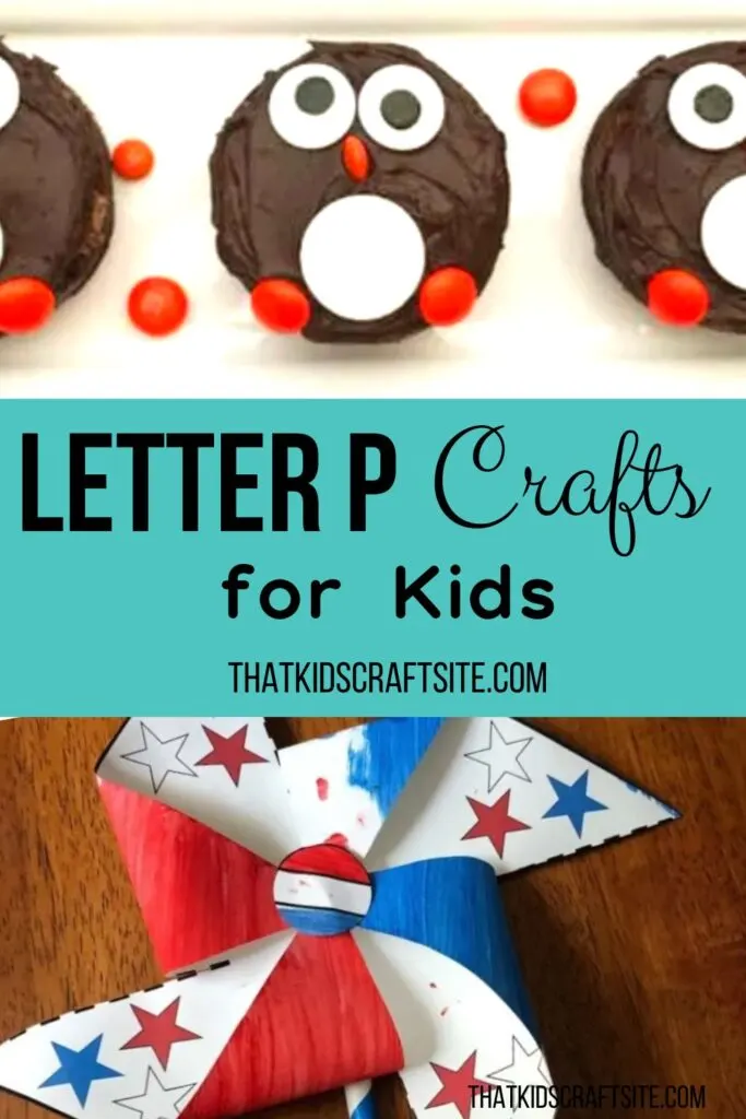 Letter P Crafts - That Kids' Craft Site