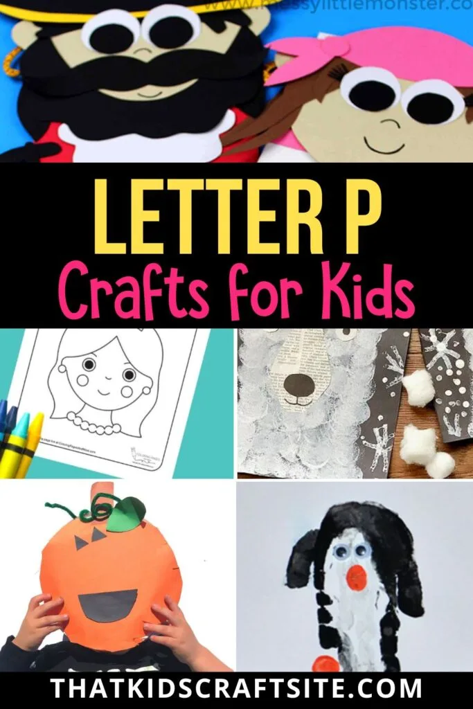 Letter P Crafts for Kids
