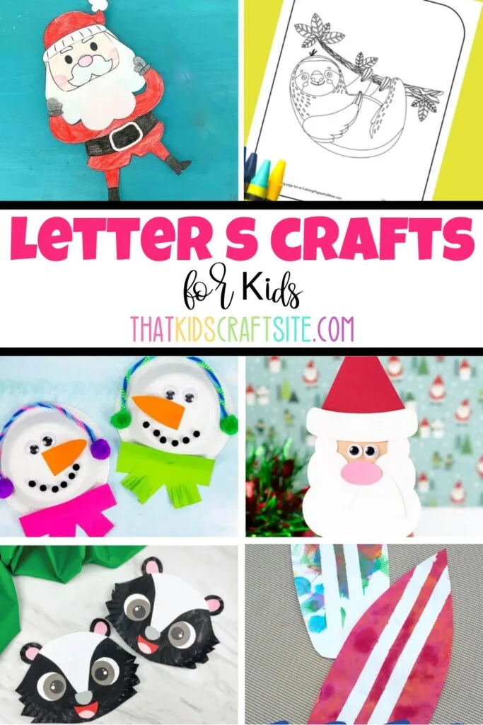 Letter S Crafts for Kids