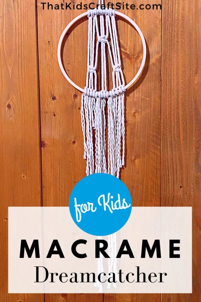 Macrame Dreamcatcher for Kids