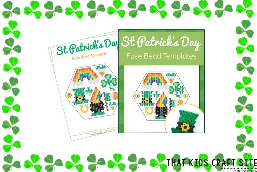 St. Patrick's Day Perler Bead Patterns  And Next Comes L - Hyperlexia  Resources