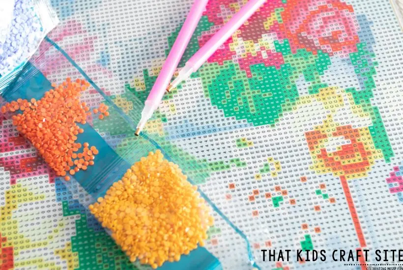 15 Dazzling Diamond Painting Kits for Kids - Crafts Kids Love