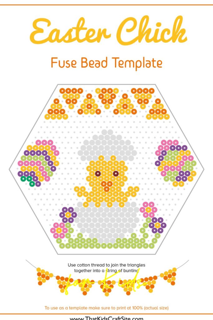 Easter Perler Bead Patterns for Kids
