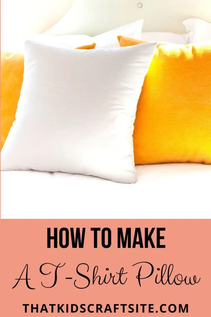 How to Make a T-Shirt Pillow