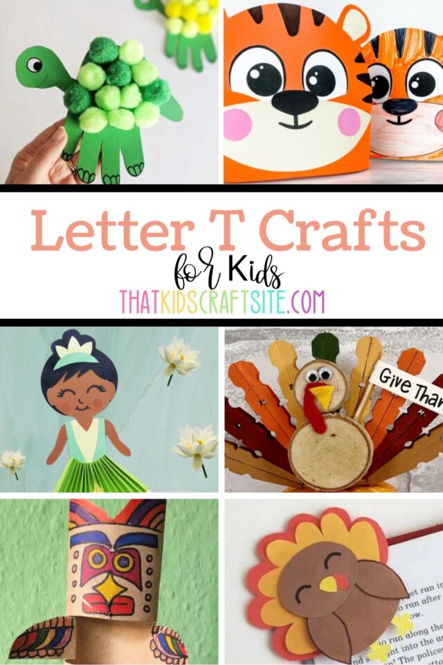 Letter T Crafts - That Kids' Craft Site