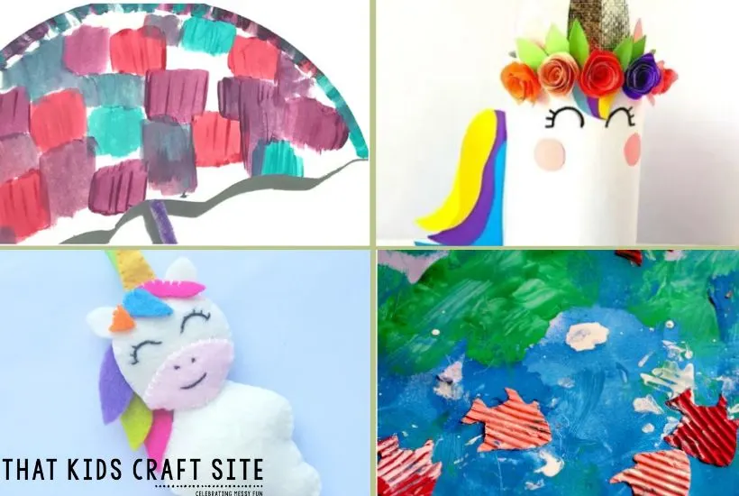 3d Recycled Unicorn Craft for Kids - Red Ted Art - Kids Crafts