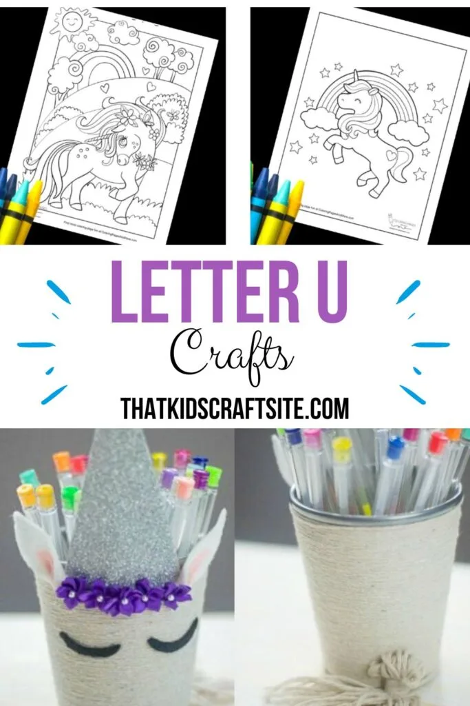 Letter U Crafts