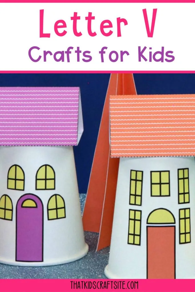 Letter V Crafts for Kids