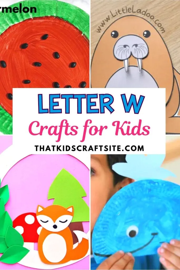 Letter W Crafts for Kids