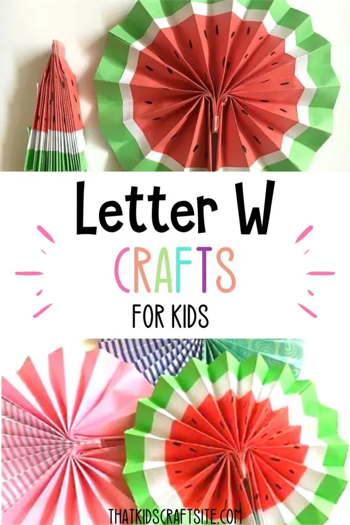 Letter W Crafts for Kids