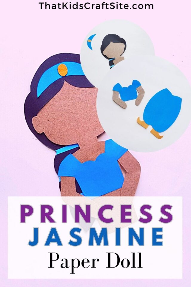 Princess Jasmine Paper Doll - That Kids' Craft Site