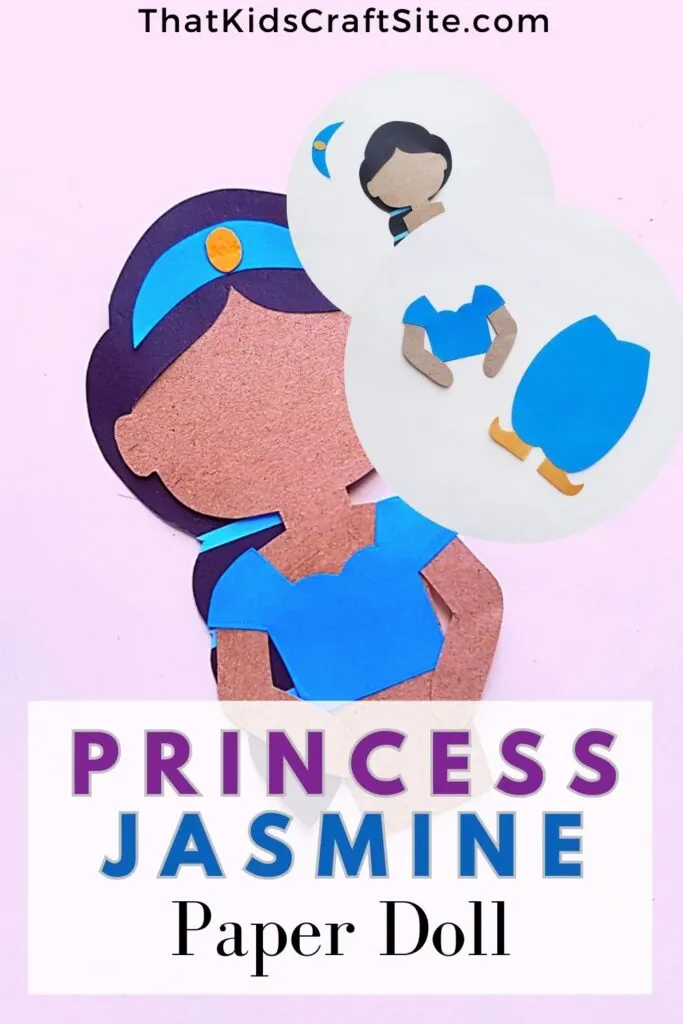 Princess Jasmine Paper Doll