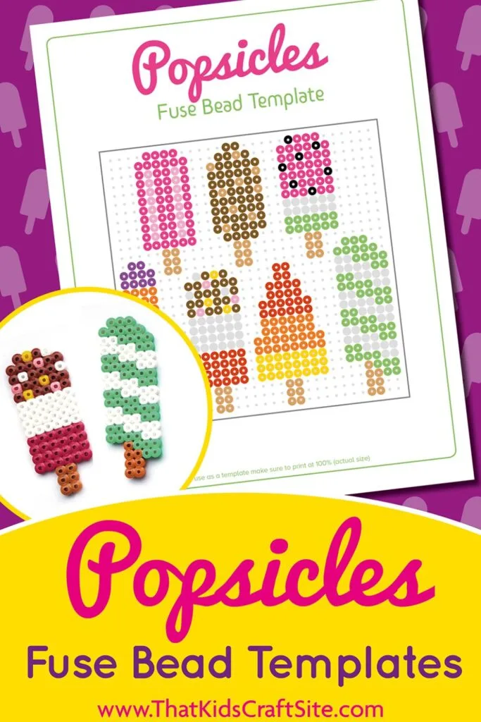 Popsicle Perler Beads Patterns