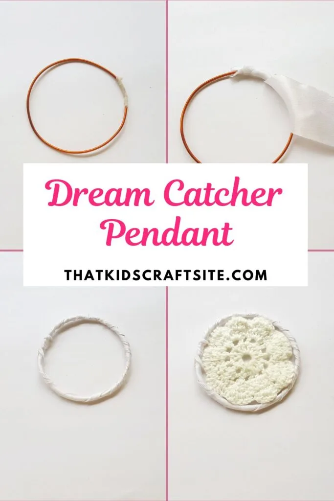 Wire Wrapped Dream Catcher Pendant Tutorial with Beautiful