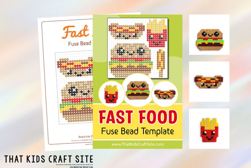 Fast Food Perler Bead Patterns 