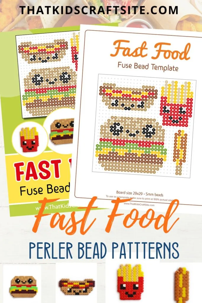 Fast Food Perler Bead Patterns