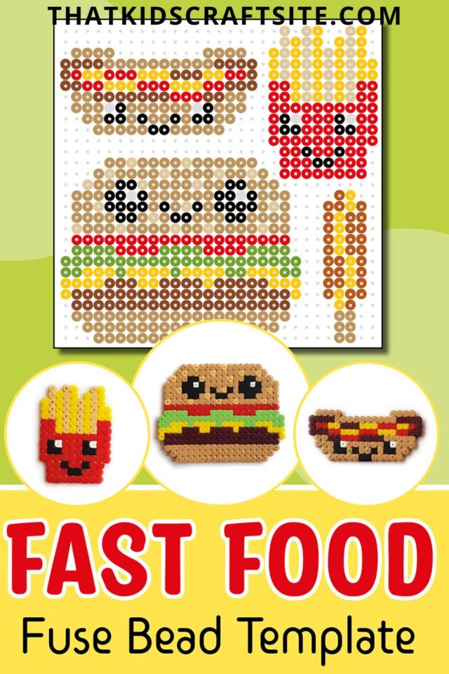Fast Food Perler Bead Patterns That Kids' Craft Site