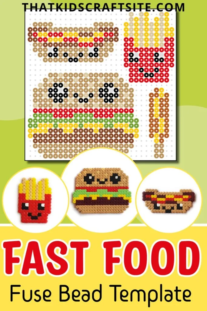 Fast Food Perler Bead Patterns