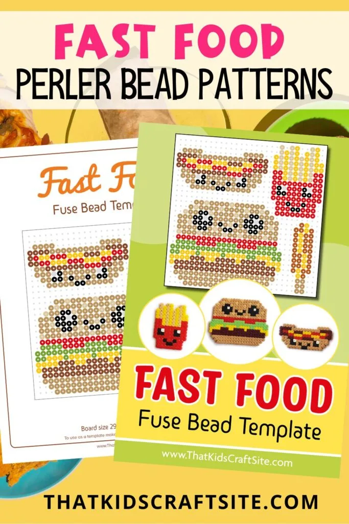 Fast Food Perler Bead Patterns