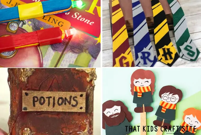 Easy Harry Potter Bookmarks - Red Ted Art - Kids Crafts