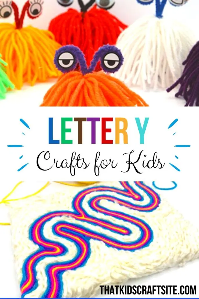 Letter Y Crafts for Kids