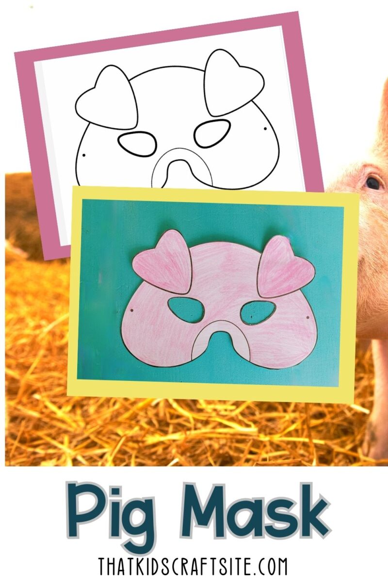 Pig Mask Craft That Kids' Craft Site
