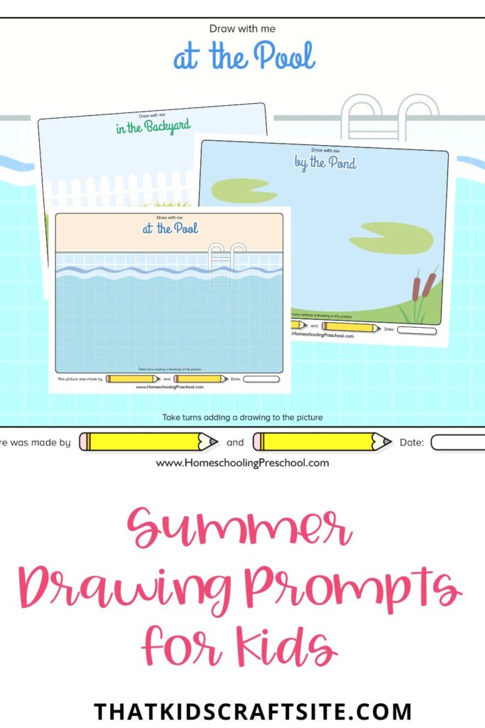 Summer Drawing Prompts for Kids