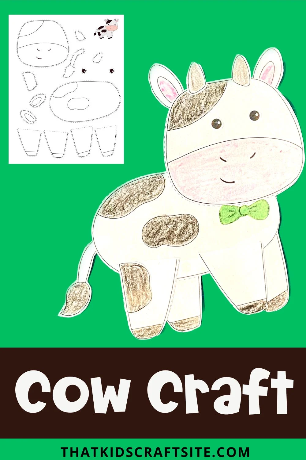 Cow Craft - That Kids' Craft Site