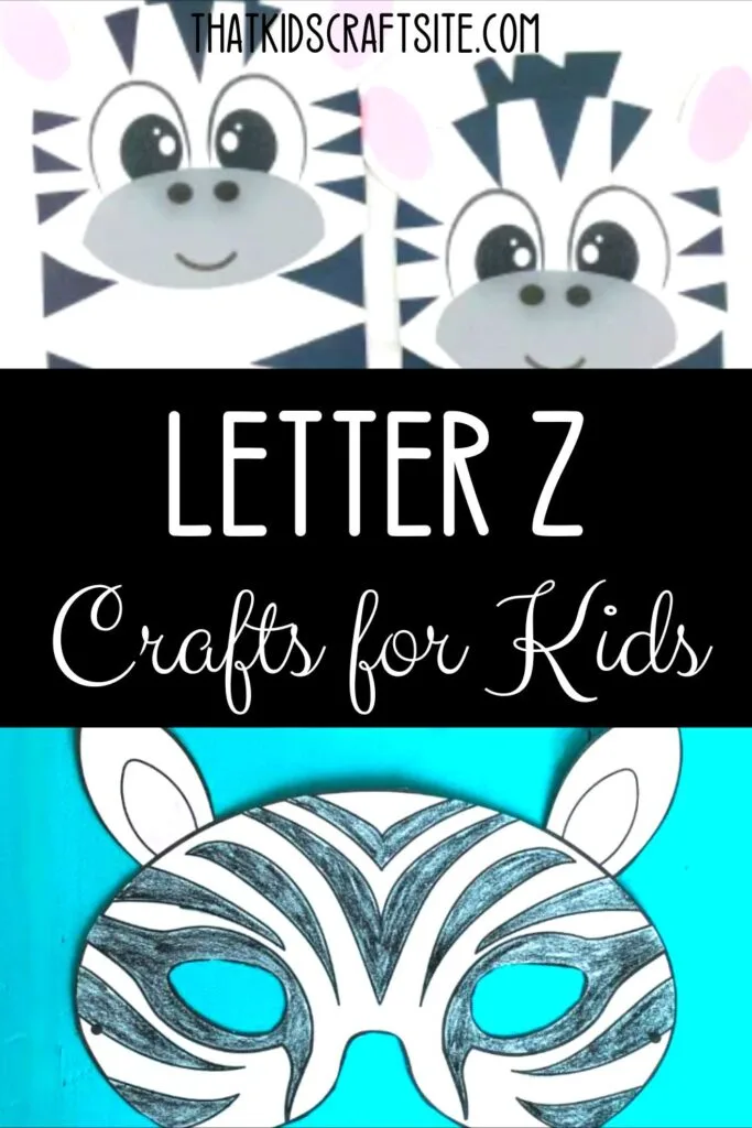 Letter Z Crafts for Kids