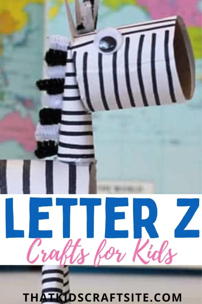 Letter Z Crafts for Kids