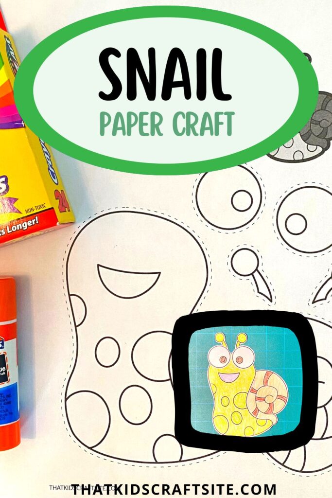 Snail Paper Craft