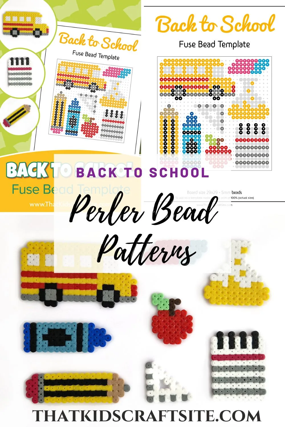 Colorful Perler Beads Stock Photo - Download Image Now