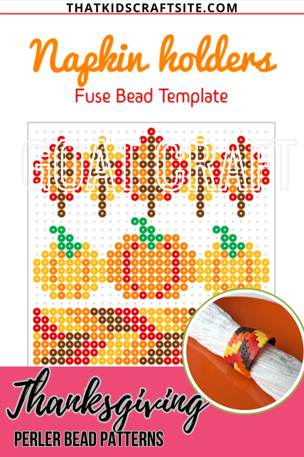 Thanksgiving Perler Bead Patterns